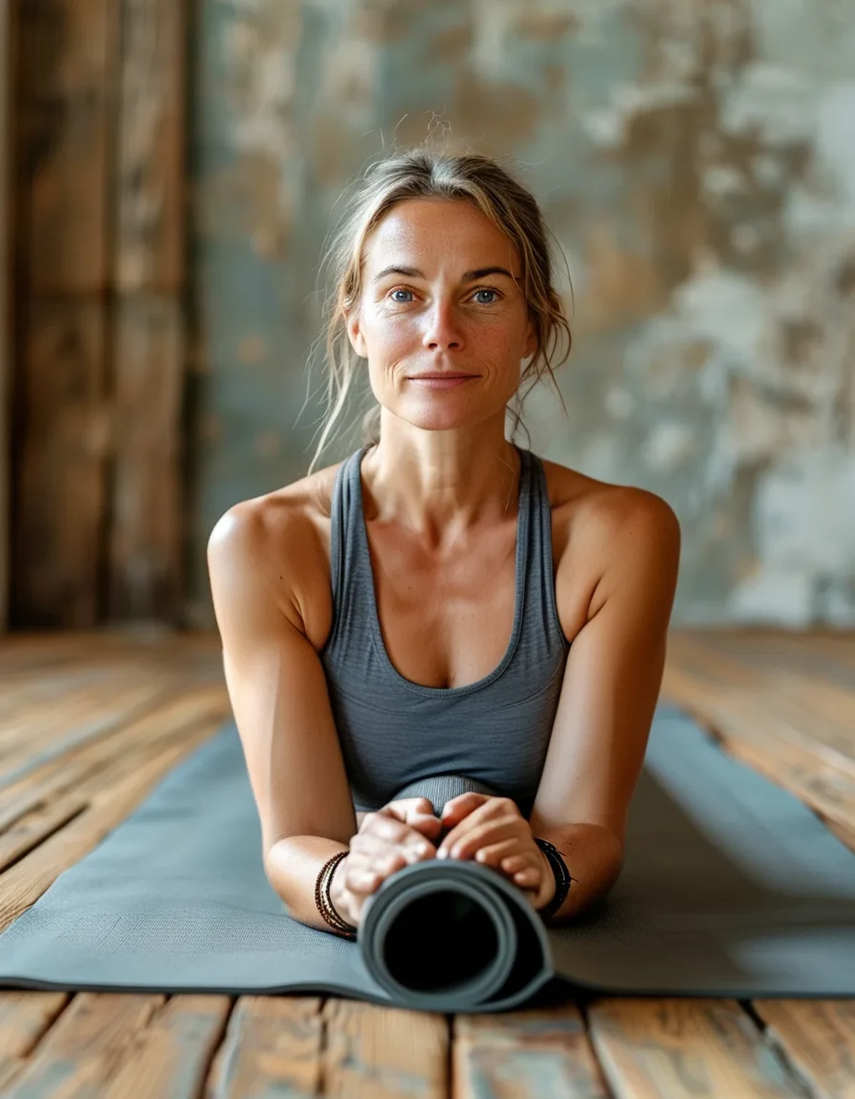 Why a Brand New Yoga Mat Is Slippery and a Beaten-Up One Is Not