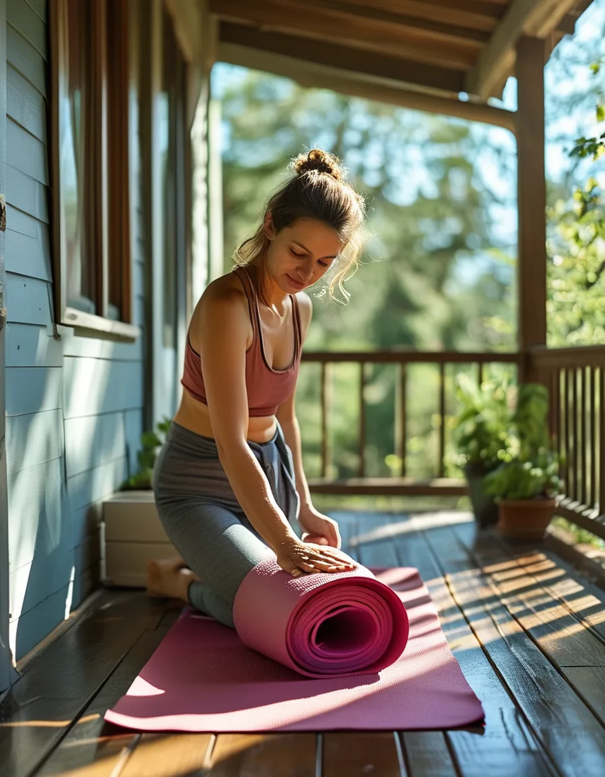 Sunscreen Is Quietly Destroying Your Yoga Mat's Grip